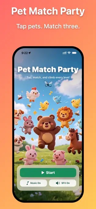 Pet Match Party Screenshot 3
